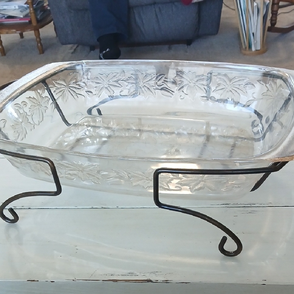 Princess House Lasagna Pan/holder